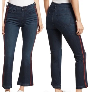 VERONICA BEARD Carolyn Baby Boot High Rise Tux Flare Leg Jeans Size 12 - Picture 1 of 12