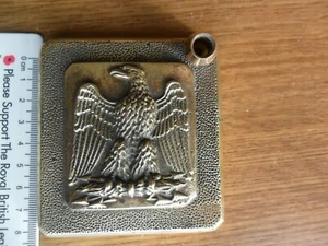 Vintage Brass Napoleon Eagle Pen Holder Bicentenaire Bicentenary 1769 - 1969 - Picture 1 of 5