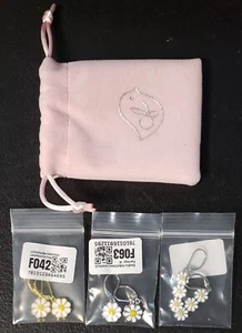 Chadds Ford Schmuck Sortiment 3 Sets Gänseblümchen Ohrringe, Beschreibung lesen - Bild 1 von 2