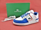 Lacoste COURT GAGE Sneaker Low Sport Schuhe Herrenschuhe weiß blau Gr.42 uk8 us9