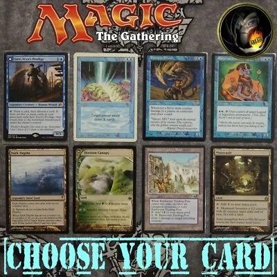 MTG MAGIC MULTILIST - BLUE CARDS & LANDS - Rare Value Magic Singles Commander #2 - Image 1 of 4