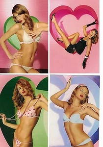 Pubblicitarie Yamamay Lotto di 4 cartoline Lingerie Sexy Nude Girl PC 1980s 2 - Picture 1 of 5
