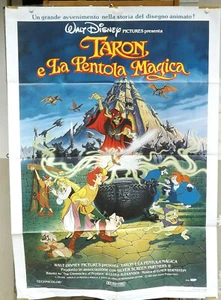 Taron e la pentola magica The Black Cauldron MANIFESTO Poster Affiche DISNEY USA - Foto 1 di 1