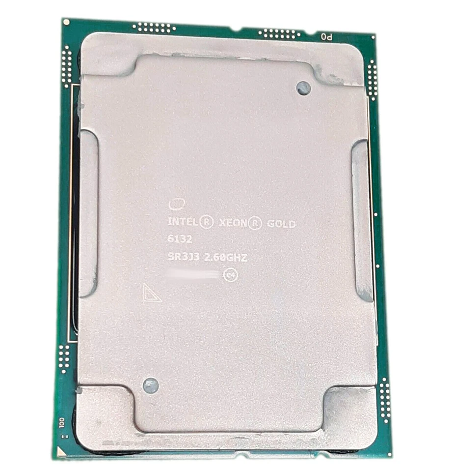 Intel Xeon Gold 6132 SR3J3 2.6-3.7GHz 14Core 19.25MB 140W LGA-3647 CPU Processor - Image 1 of 1