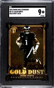 2023 Panini Gold Standard Jalen Hurts Case Hit SSP 10/24 Gold Dust SGC 9 - Bild 1 von 2