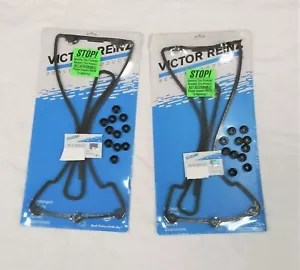 VALVE COVER GASKET SET WITH GROMMETS FITS BMW 530I 540I 740I 740IL 840CI - Picture 1 of 2