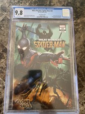 Miles Morales Spider-Man 25 CGC 9.8 Greg Horn Variant Cover A Edition Clone Saga