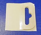 300 Sticky Adhesive Flexi Euro Hang Tab 50 x 50mm Booklet Solt,Hook Shop Display
