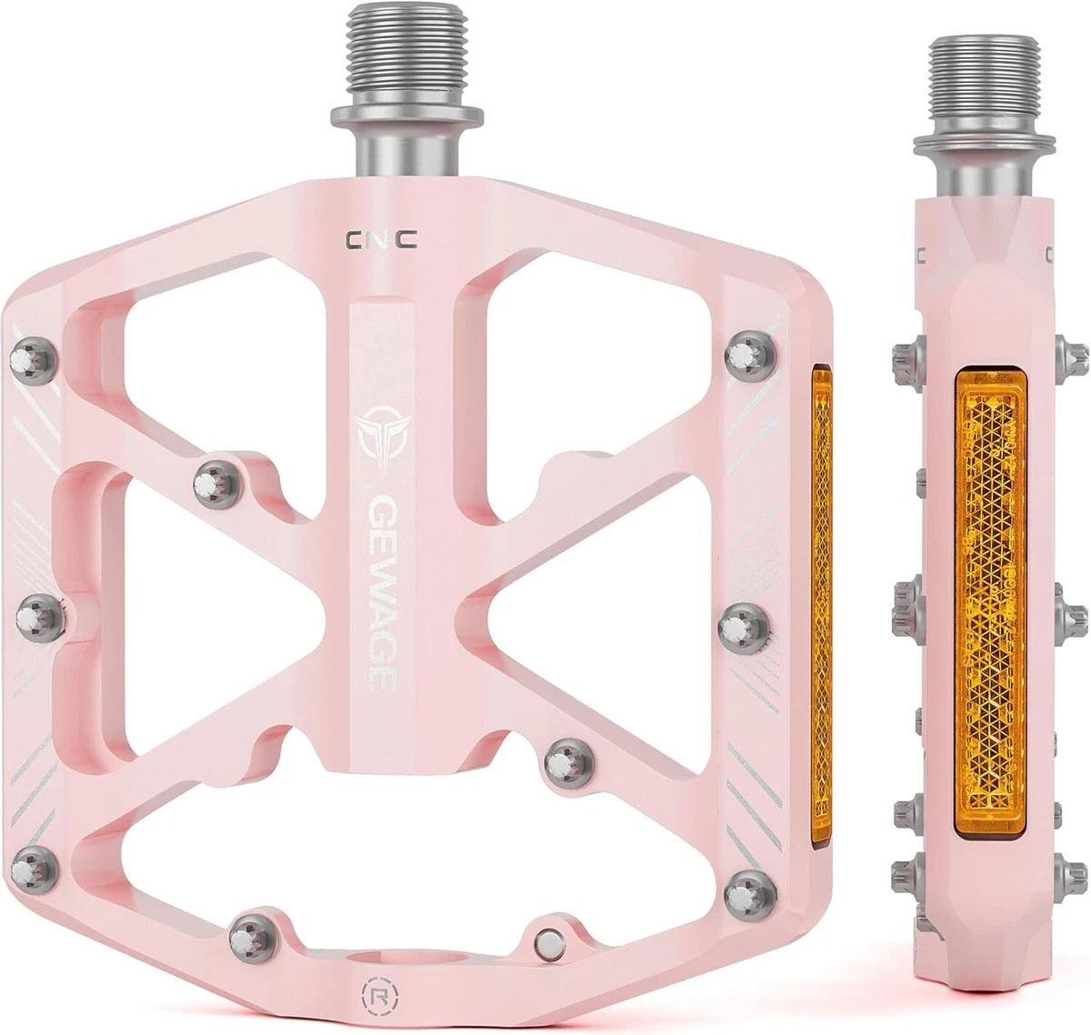 Klapp-Pedal Aus Aluminium/Kunststoff – 9/16 Zoll Gewinde, Paar, Für Faltboote & Mehr