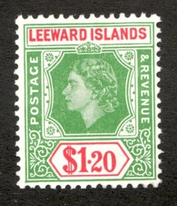 1954 Leeward Islands Sc# 145 - $1.20, QEII. MH postage stamp Cv$7 - Picture 1 of 1