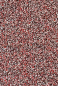 2011 RJR Fabrics PERFECT PITCH Dan Morris Musical Notes Red Quilt Fabric 1.25yds - Picture 1 of 2