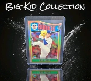 2025 Bowman Roki Sasaki Rc Cromo Rookie Of The Year Preferiti Rifrattore Fustellato - Foto 1 di 3