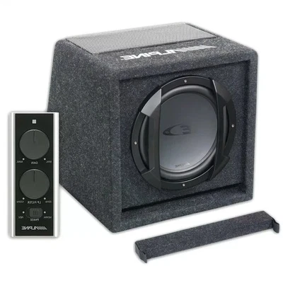 Alpine SWE 815 Subwoofer Amplificato in Box 8'' 20cm 300W con remote control - Immagine 1 di 4