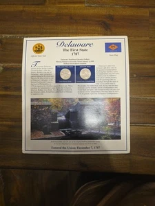 Delaware-The First State 1787-Statehood Quarters and Stamps Collection - Picture 1 of 5