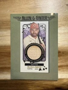 Joey Votto 2021 Topps Allen & Ginter Game Used Relic #MFR-JV Cincinnati Reds - Picture 1 of 2