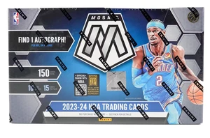 2023/24 Panini Mosaic Basketball Hobby Box 1 AUTOGRAPH - Picture 1 of 7