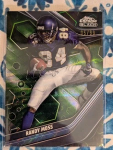 Randy Moss 2024 Topps Composite Black Green Wave /99 Vikings - Picture 1 of 2
