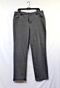 Jeans Avenue gamba dritta elasticizzato colore grigio ardesia donna taglia 18A - Foto 1 di 11