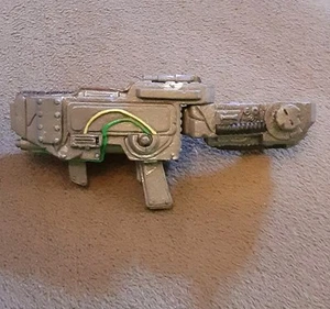Figure Toy Weapon Silver bazooka cannon launcher Gun accessory transforms Bends - Picture 1 of 4