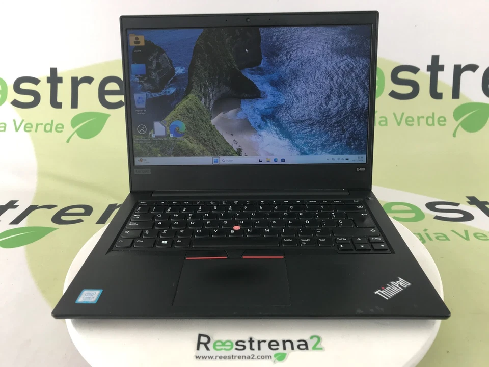 Lenovo ThinkPad E480 i5-7200U 2.5 Ghz 8 Gb 256 Gb NVMe SSD Windows 11 - Imagen 1 de 1