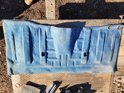 1979-1983 Toyota Pickup Blue Behind Seat Cab Fabric Trim Cover - Image 1 of 3