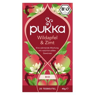 Pukka - Bio-Früchtetee "Wildapfel & Zimt" - 20 Teebeutel  - Bild 1 von 4