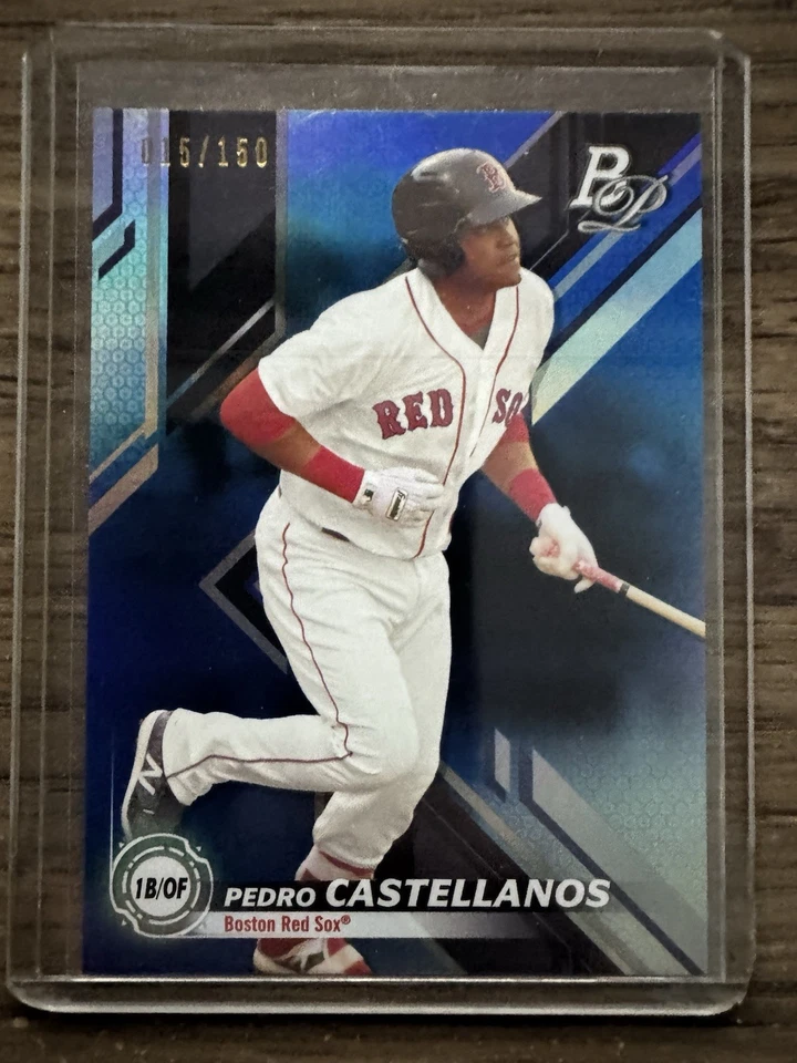 Pedro Castellanos 2019 Bowman Platinum Blue #’d/150 - Image 1 of 1
