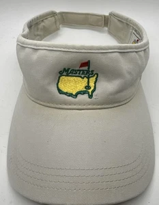 Sombrero visera de golf Masters blanco roto EE. UU. Augusta National - Imagen 1 de 6