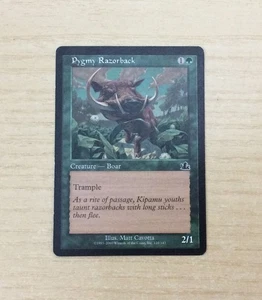 CARD MAGIC MTG 2010 - PYGMY RAZORBACK - 120/143 - ENG - WIZARDS 2000 - Picture 1 of 2