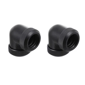 2 PCS Wasserkühlungswinkel Bausatz Passend Für Computer-Wasserkühlung - Photo 1/12