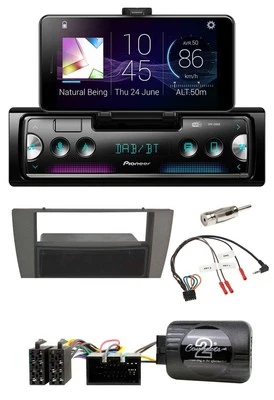 Pioneer USB Lenkrad Bluetooth DAB Autoradio für Jaguar X-Type S-Type 2003-2008 - Bild 1 von 4