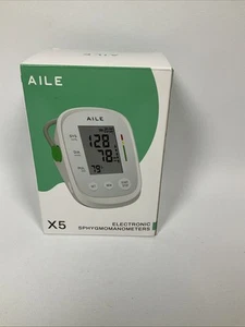 Blood Pressure Monitor,AILE blood pressure machine Upper Arm Large, White NEW - Picture 1 of 3