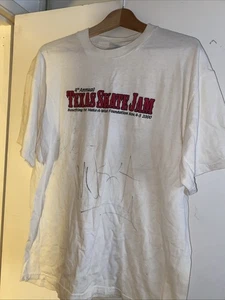 Vtg 2000 Y2K Chad Muska Autograph Texas Skate Jam Hawk Adio South Short T Shirt - Picture 1 of 10