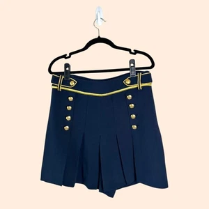 Pantalones cortos marineros plisados Derek Lam 10 Crosby - Imagen 1 de 4