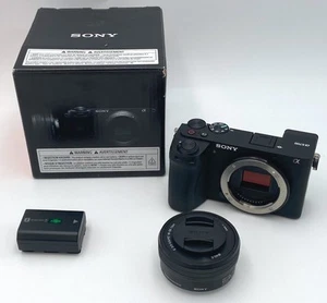 Sony ILCE-6700L/B Digital Camera With Mirrorless Interchangeable PZ 16-50mm Lens - Picture 1 of 18