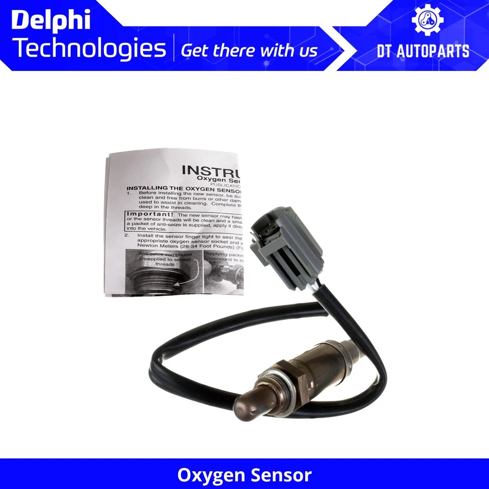 For 2002-2004 Dodge Intrepid Oxygen Sensor Front Delphi 2003 - Image 1 of 4