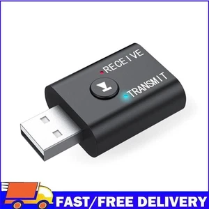 2 in 1 Wireless USB Bluetooth-Compatible Adapter Car Signal Receiver Transmitter - Afbeelding 1 van 12