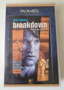 Film Cassette VHS - Breakdown Point De Rupture - VF - Kurt Russell - Imagen 1 de 5