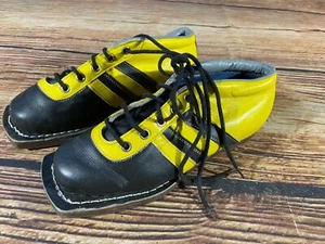 Botas de esquí de fondo vintage Rennsteig Kandahar fijaciones de cable antiguas EU37 US5 - Imagen 1 de 6