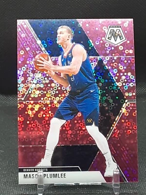 MASON PLUMLEE 2019-20 MOSAIC PINK DISCO PRIZM #10/20 NUGGETS  - Image 1 of 2