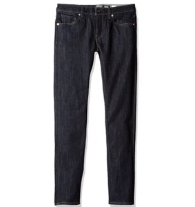 NEW Volcom Big Boys' Youth Solver Tapered Dark Wash Jeans, Sz. 30/30 - Picture 1 of 2