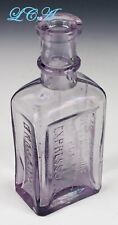 RARE early WILLCOX & GIBBS BROADWAY N.Y. antique SEWING MACHINE OIL bottle  SCA
