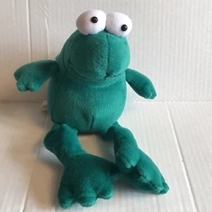 Peluche House Of Lloyd Toad Frog "Mr. Toad Jangles" Verde 11" RARO - Imagen 1 de 11