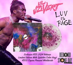 Lil Uzi Vert - Luv Is Rage Vinyl RSD 2024 Splatter Color /4500 Brand New Sealed - Picture 1 of 6