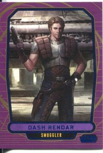 Star Wars Galactic Files Blue Parallel #192 Dash Rendar