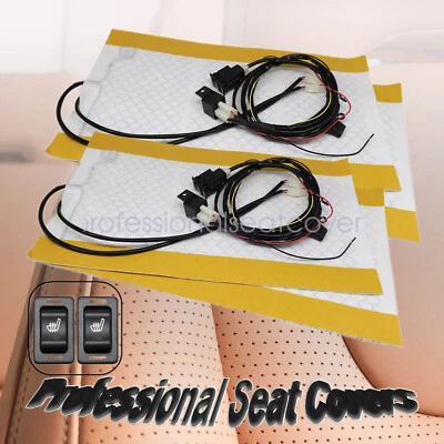 For Ford	F-150 F150 Seat Heater Pad Kit Car Cushion Switch 12V Universal - Image 1 of 4