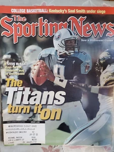 THE SPORTING NEWS Magazine, JANUARY 3, 2000, TITAN'S STEVE MCNAIR, SAUL SMITH! - Picture 1 of 2