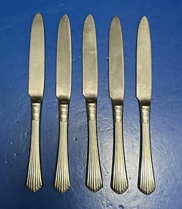5 Cuchillos de Cena Retroneu Hermes Acero Inoxidable 18/8 Corea - Imagen 1 de 1