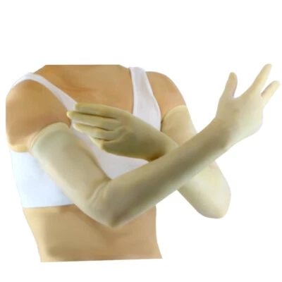 LatexDreamwear - 100% Latex Handschuhe / Latexhandschuhe superlang transparent