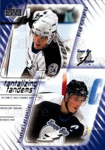 2001-02 Upper Deck Tantalizing Tandems #10 Brad Richards, Vincent Lecavalier